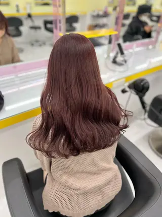 ロング カラー 韓流トレンドヘア 🎀RINAKO🎀のヘアスタイル