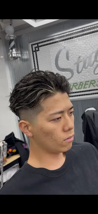 メンズ 菅 桜介のヘアスタイル