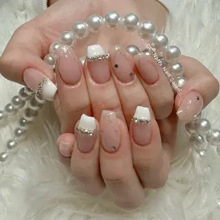 ネイル CC  NaNa ワンホンネイル🌙Nのネイルデザイン