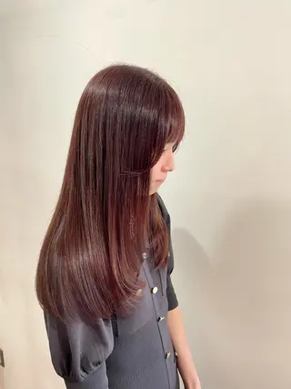 ロング カラー mopa_kaede ナチュラル/レイヤーのヘアスタイル