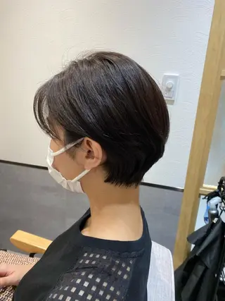 ショート やまぐち あやみのヘアスタイル