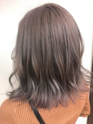 カラー ダブルスキルエクステ /羽エクステ白石宇由のヘアスタイル