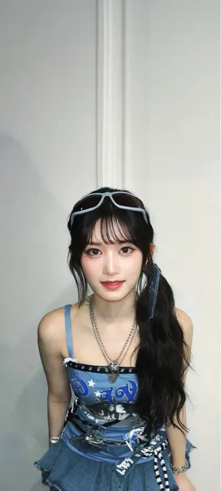 ロング 中顔面短縮 顔まわり新田大翔のヘアスタイル