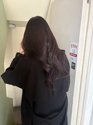 セミロング カラー abilita MIYUのヘアスタイル