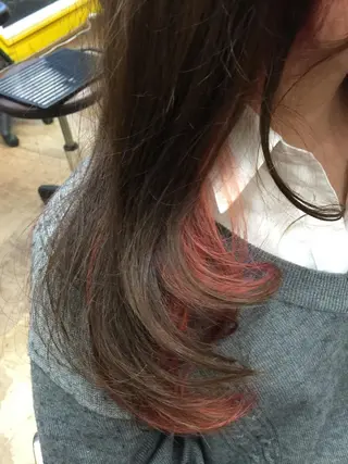 ミディアム カラー 中村 海のヘアスタイル