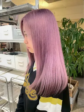 ロング カラー 🦋ナチュラルカラー /ブリーチ🥀恵佑のヘアスタイル