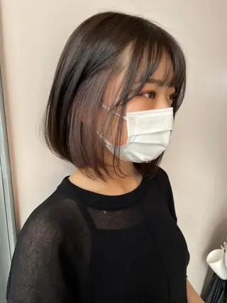 ミディアム カラー ヘアアレンジ 怪我のため6月末 復帰予定田中瑞希🍃のヘアスタイル