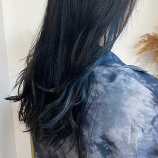 ロング カラー ヘアアレンジ ★透明感カラー★ ayaka🌹のヘアスタイル