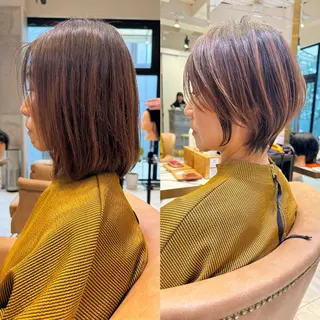 ショート お悩み解決ひし形 ショート✂️ イガワのヘアスタイル