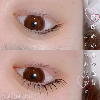 マツエク・マツパ solua Ayamiのマツエク・マツパデザイン