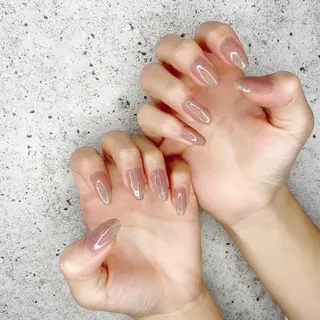 ミディアム カラー パーマ ヘアアレンジ メンズ キッズ ネイル マツエク・マツパ Salon Ｋのネイルデザイン