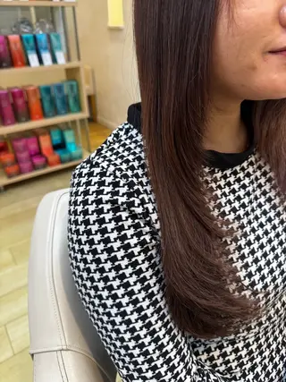 ロング 中村 真依のヘアスタイル