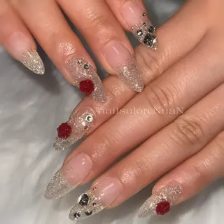 ネイル NuaN ミニモ停止中のネイルデザイン