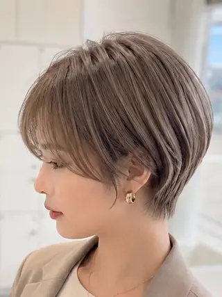 ショート カラー 金子 直樹のヘアスタイル