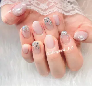 ネイル 23時まで❤︎韓国、 ワンホンネイルのネイルデザイン