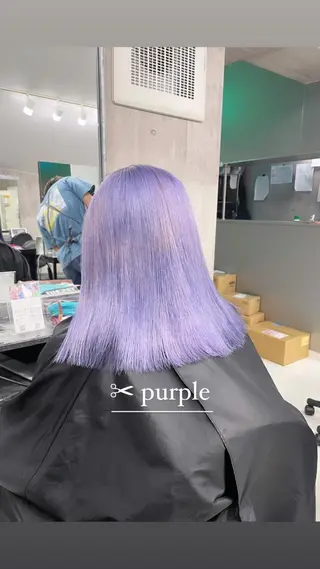 セミロング カラー ヘアアレンジ 似合わせヘア💎 Ÿutóのヘアスタイル