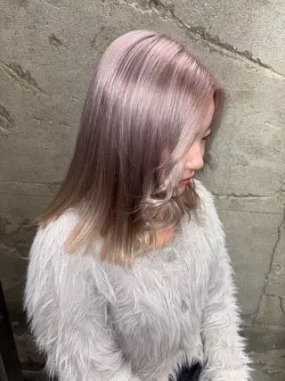 ミディアム ギャル作る若ママ💓 hinayoのヘアスタイル