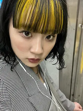 ミディアム カラー 透明感×レイヤー 【梅田】KANONのヘアスタイル