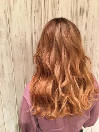 セミロング カラー 永井大樹✨ 透明感カラー✨のヘアスタイル