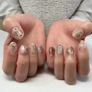 ネイル 東 千夏のネイルデザイン