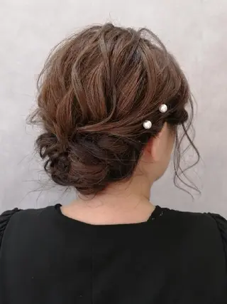 ミディアム hase _のヘアスタイル
