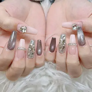 ネイル ANH ゴテゴテネイルのネイルデザイン