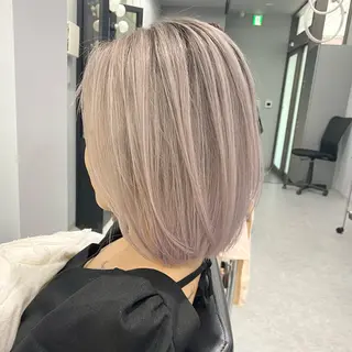 カラー ハイトーンボブ /tasukuのヘアスタイル