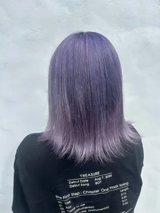 カラー ダブルスキルエクステ /羽エクステ白石宇由のヘアスタイル