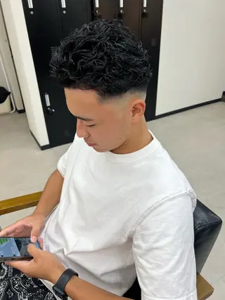 パーマ ALEAP himekaのヘアスタイル