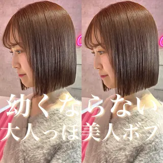 ショート 原宿/韓国ボブ /くびれボブ/優希のヘアスタイル