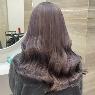ミディアム カラー 🦋Yui🦋透明感 /ベージュ/Wカラーのヘアスタイル