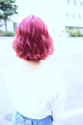 ミディアム カラー 髪質改善酸性縮毛矯正 酸性ストレート◎鈴木のヘアスタイル