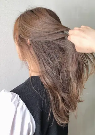 ロング ✨透明感ケアカラー✨ 長野ゆきなのヘアスタイル