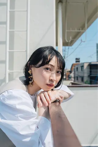 ミディアム 高浜 夕海のヘアスタイル