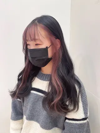 ロング カラー momone🍒 メンズカットパーマのヘアスタイル