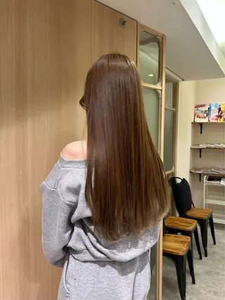 ロング カラー Rosierbleu 大工のヘアスタイル