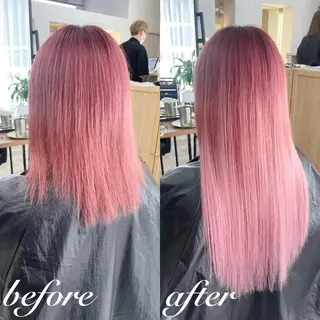 ロング Tint by alo所属・🐰FUMINA🐰 カットモデルのヘアスタイル