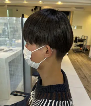 メンズ ハイライト特化小澤 奈津美のヘアスタイル
