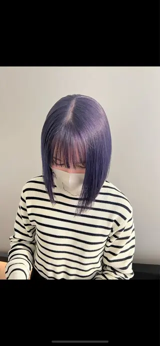 ショート カラー 似合わせカット/ ハイトーン/aoiのヘアスタイル