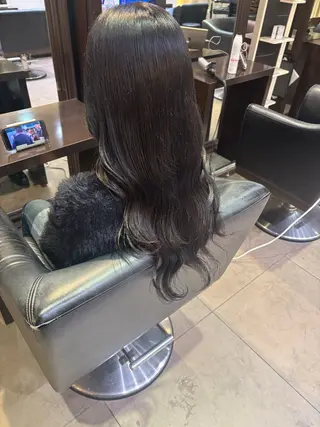 ロング カラー ヘアアレンジ rad心斎橋 airi۫ ꣑ৎのマツエク・マツパデザイン