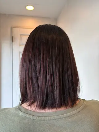 セミロング 大坪 拓哉のヘアスタイル