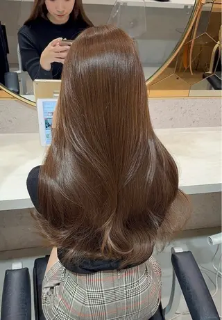 ロング 韓国トレンド💓‪ 阿部あんじゅのヘアスタイル