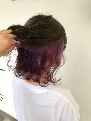 ショート カラー 東條 克義のヘアスタイル