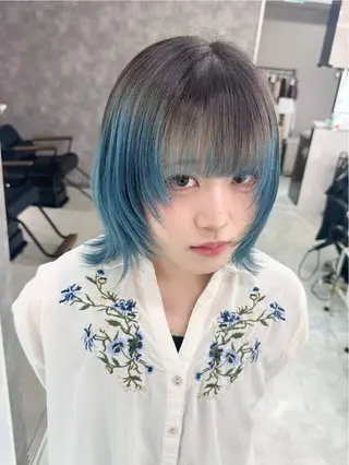 ショート ☪️艶々ハイトーン coco🍀︎✨のヘアスタイル