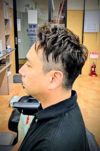 ショート 理容プラージュ燕三条 福井のヘアスタイル