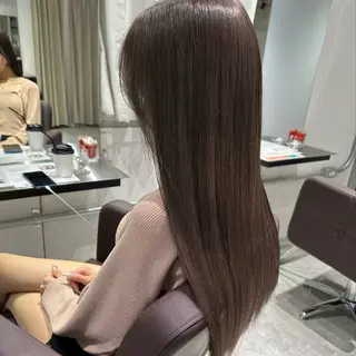 セミロング カラー パーマ ヘアアレンジ メンズ 髪質改善/レイヤー 縮毛矯正/ケラチン耀のヘアスタイル