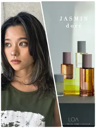 セミロング カラー men'sモテ 髪🫧シオンのヘアスタイル