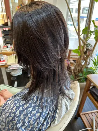 セミロング 🌸スタイリスト 山浦美恵のヘアスタイル