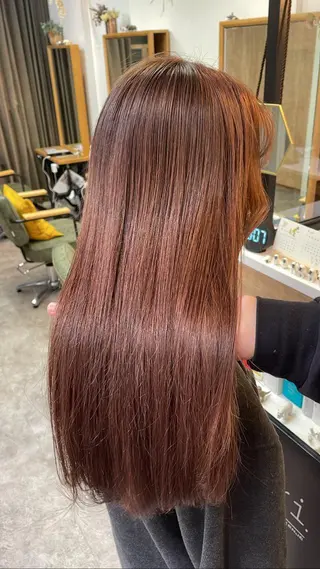ロング カラー レイン🌏🌱 似合わせ/ハイトーンのヘアスタイル