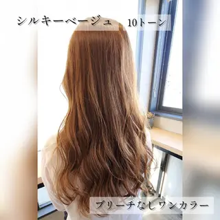 ロング カラー キッズ メンズ ブリーチカラー/ 美髪矯正/佐伯 駿のヘアスタイル